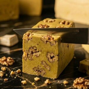 Cevizli Yaz Helvası Kesme